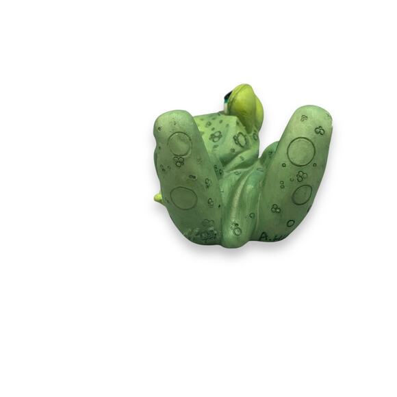 Sprogz Sad Boy Tear Crying Frog 1994 Figurine Resin Tadpole Baby Hall Teary Eye - Picture 2 of 7